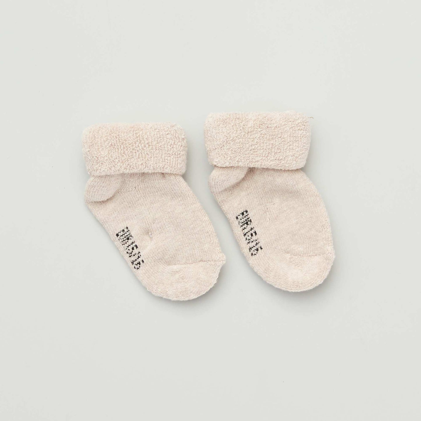 Lot de 3 paires de chaussettes naissance BEIGE