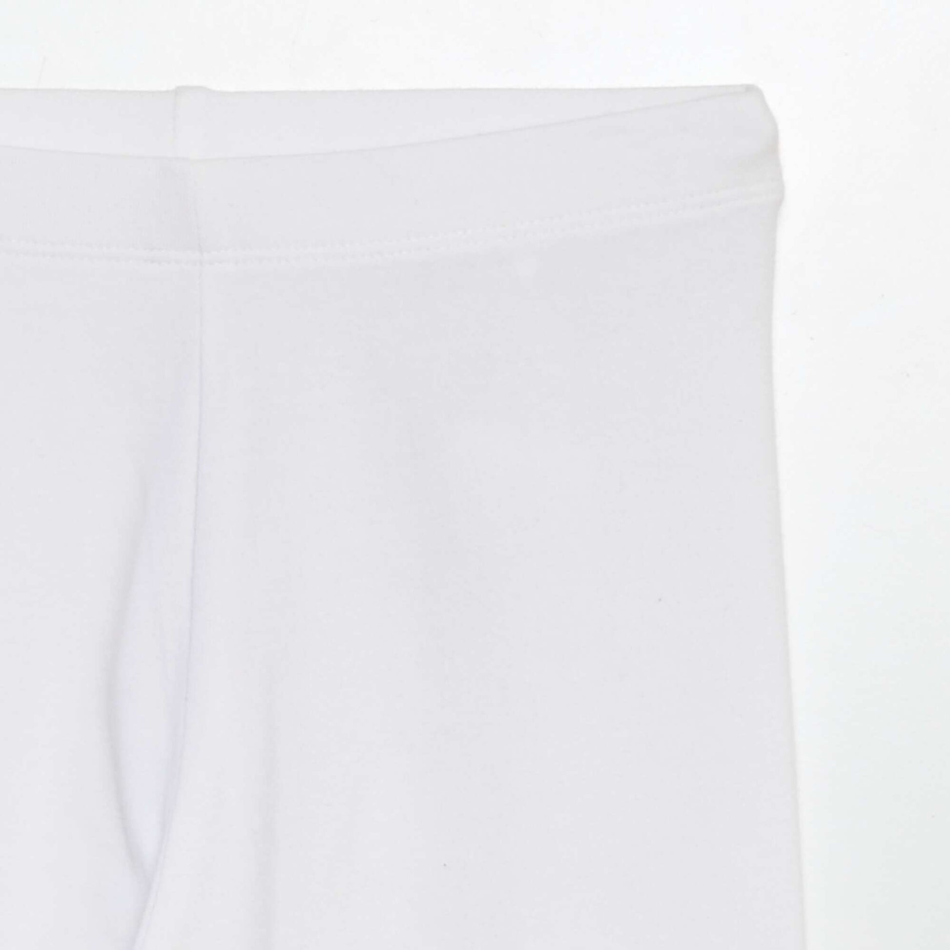 Legging long et stretch BLANC