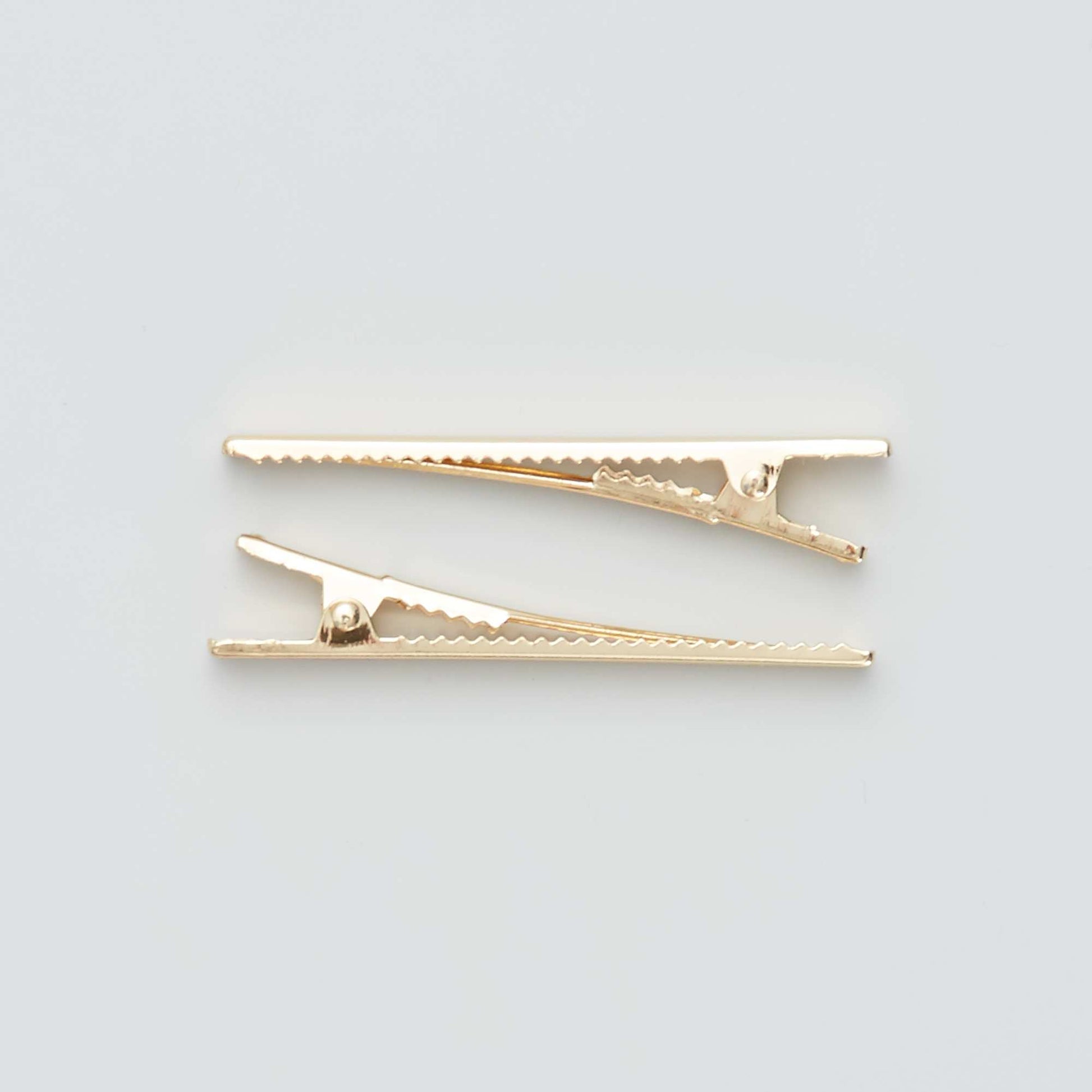Lot de 4 pinces crocodiles DORé