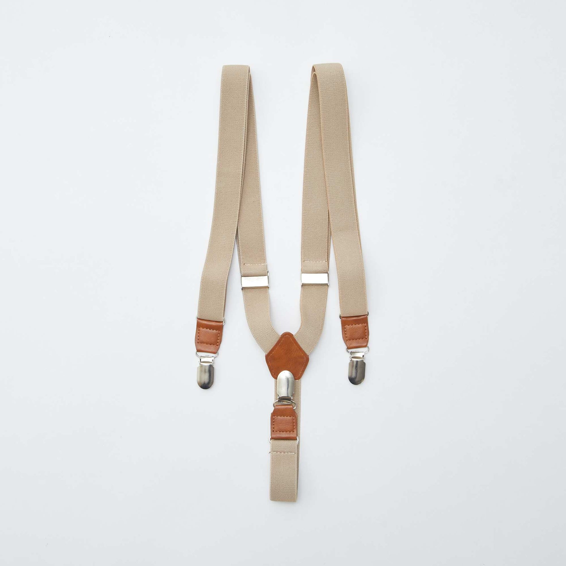 Bretelles unies BEIGE