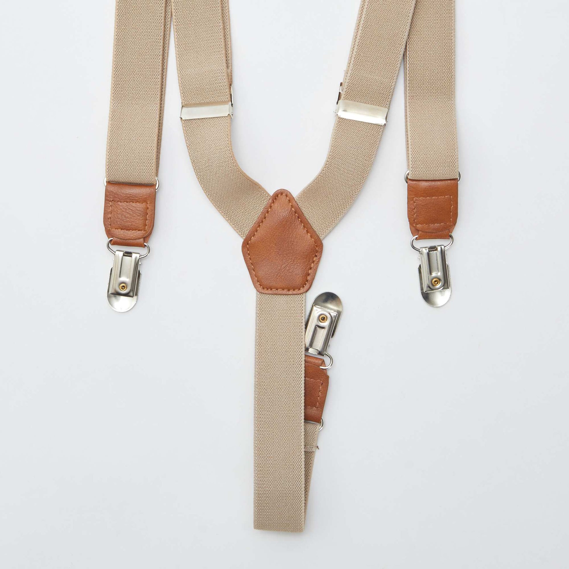Bretelles unies BEIGE