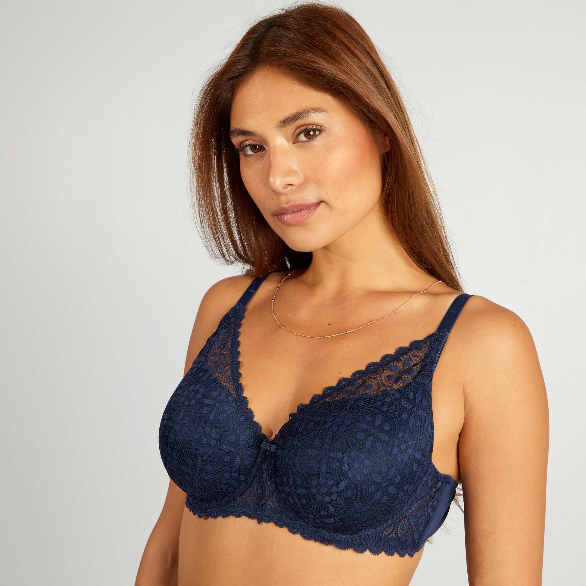 Soutien-gorge paddé bonnet D&E NOIR
