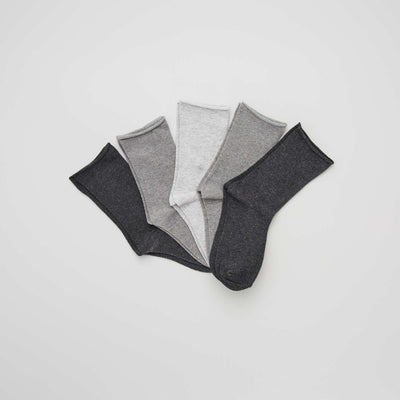 Lot de 5 paires de chaussettes GRIS