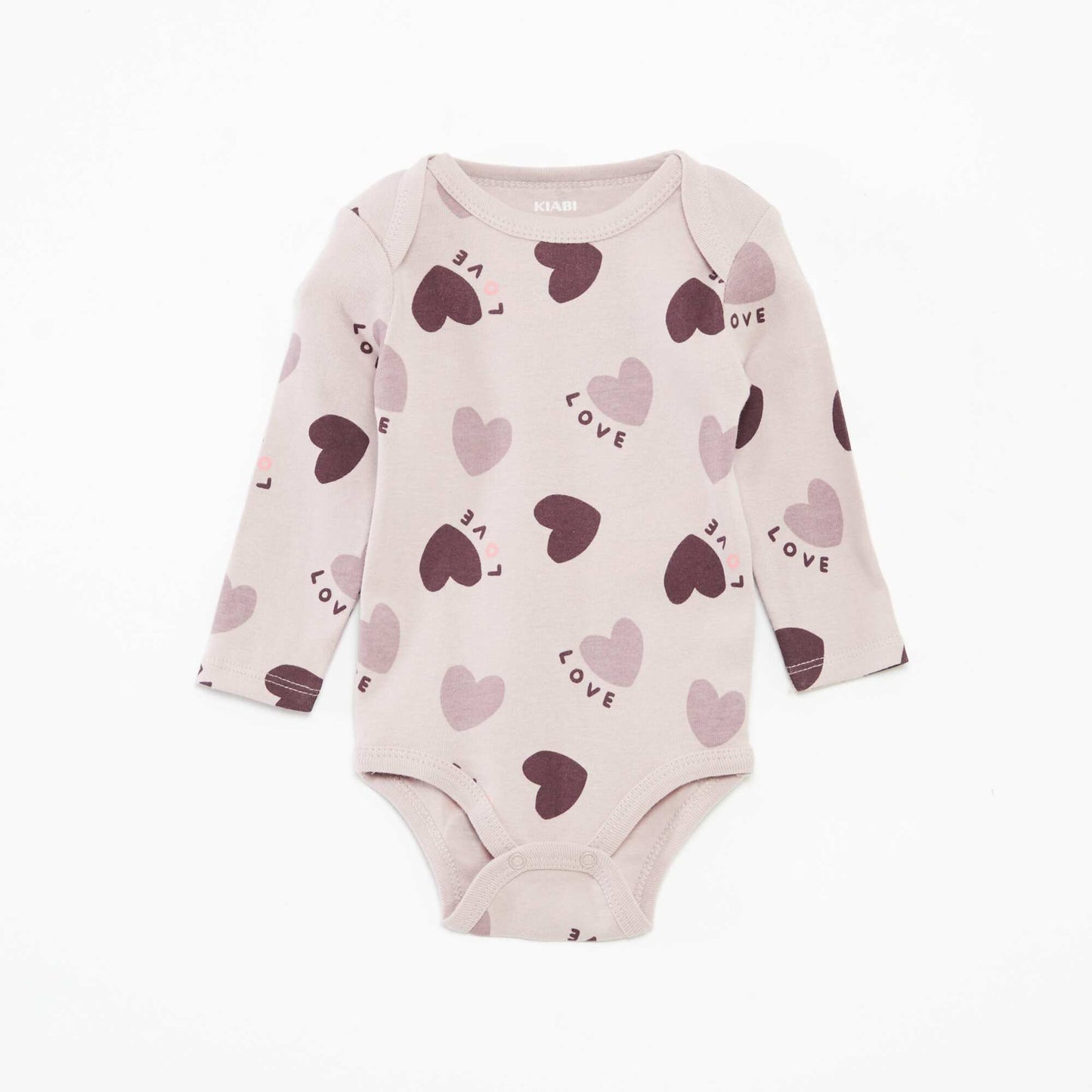 Lot de 3 bodies manches longues VIOLET