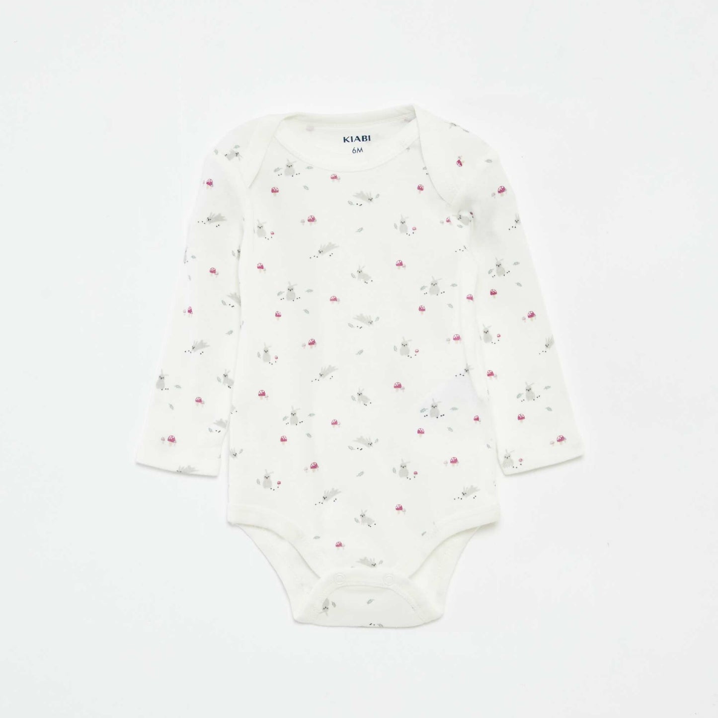 Lot de 3 bodies manches longues BLANC