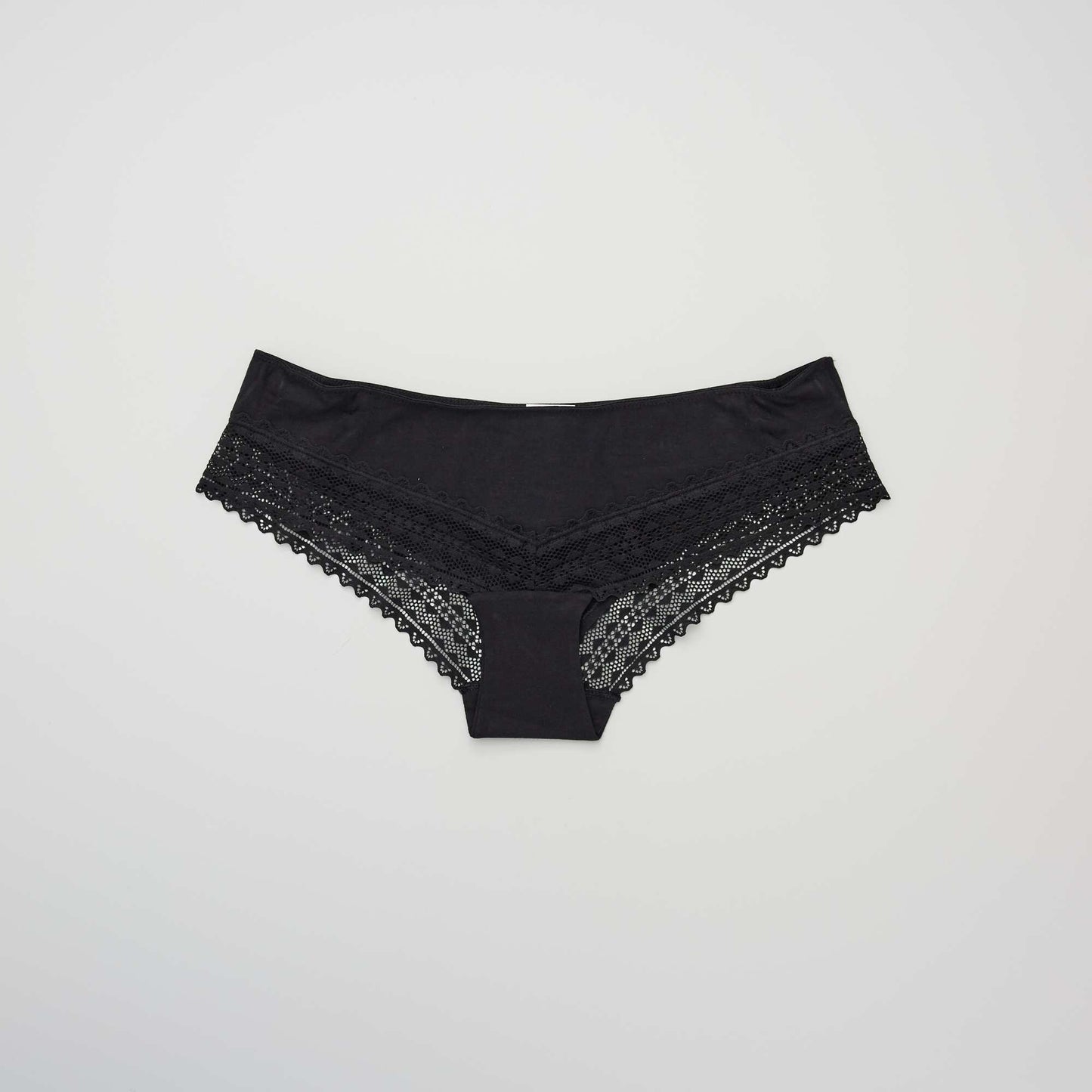 Lot de 3 shorty avec dentelle NOIR