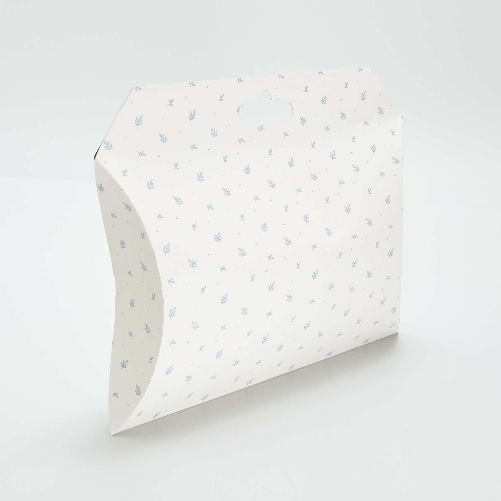 Boite cadeau 'naissance' BLANC BLEU