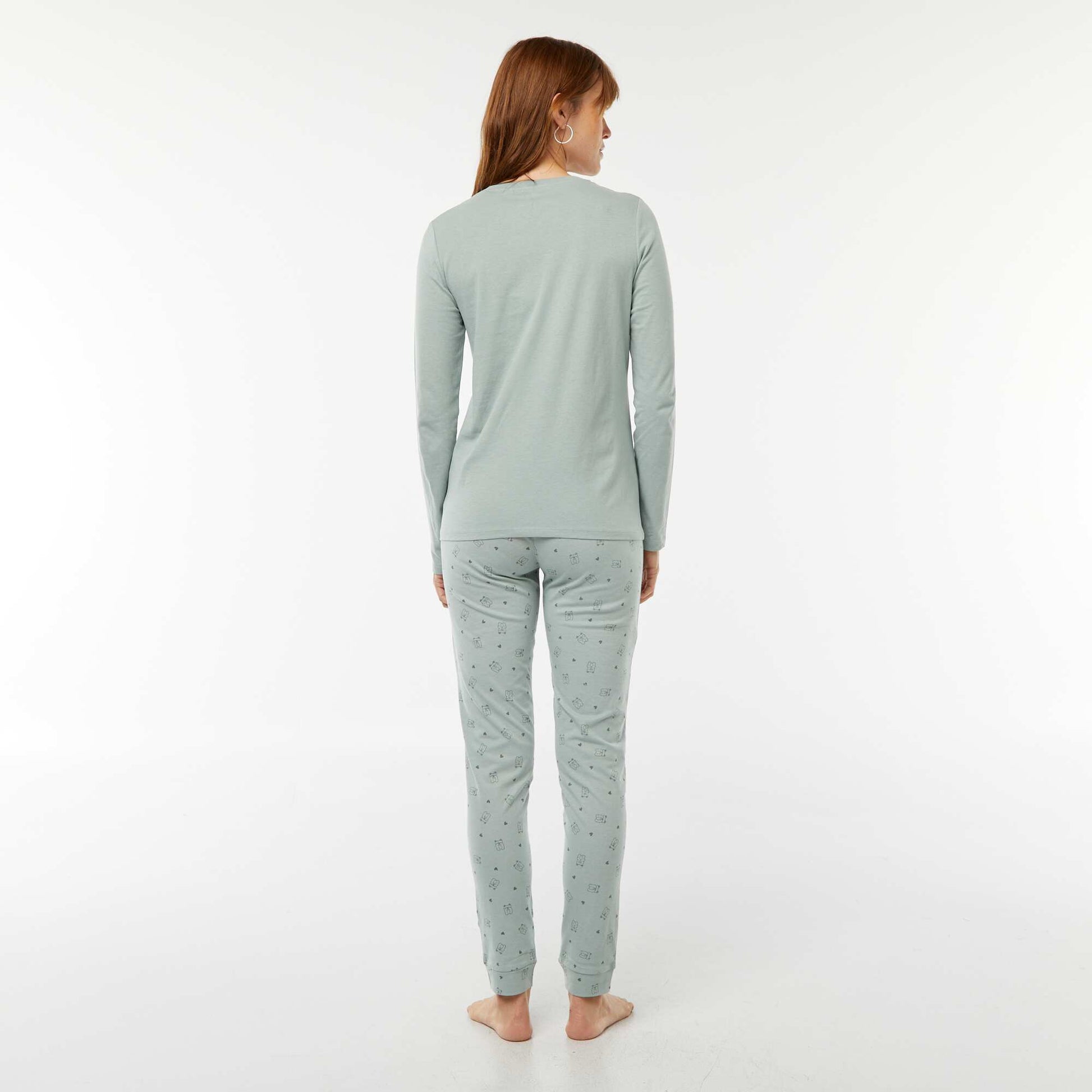 Ensemble en jersey - 2 pièces BLEU