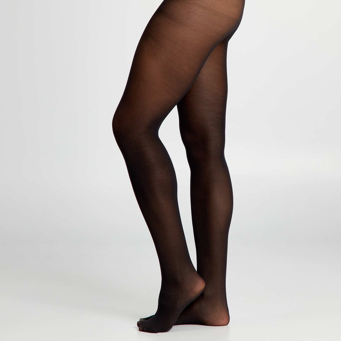 Lot de 2 paires de collants 40D NOIR