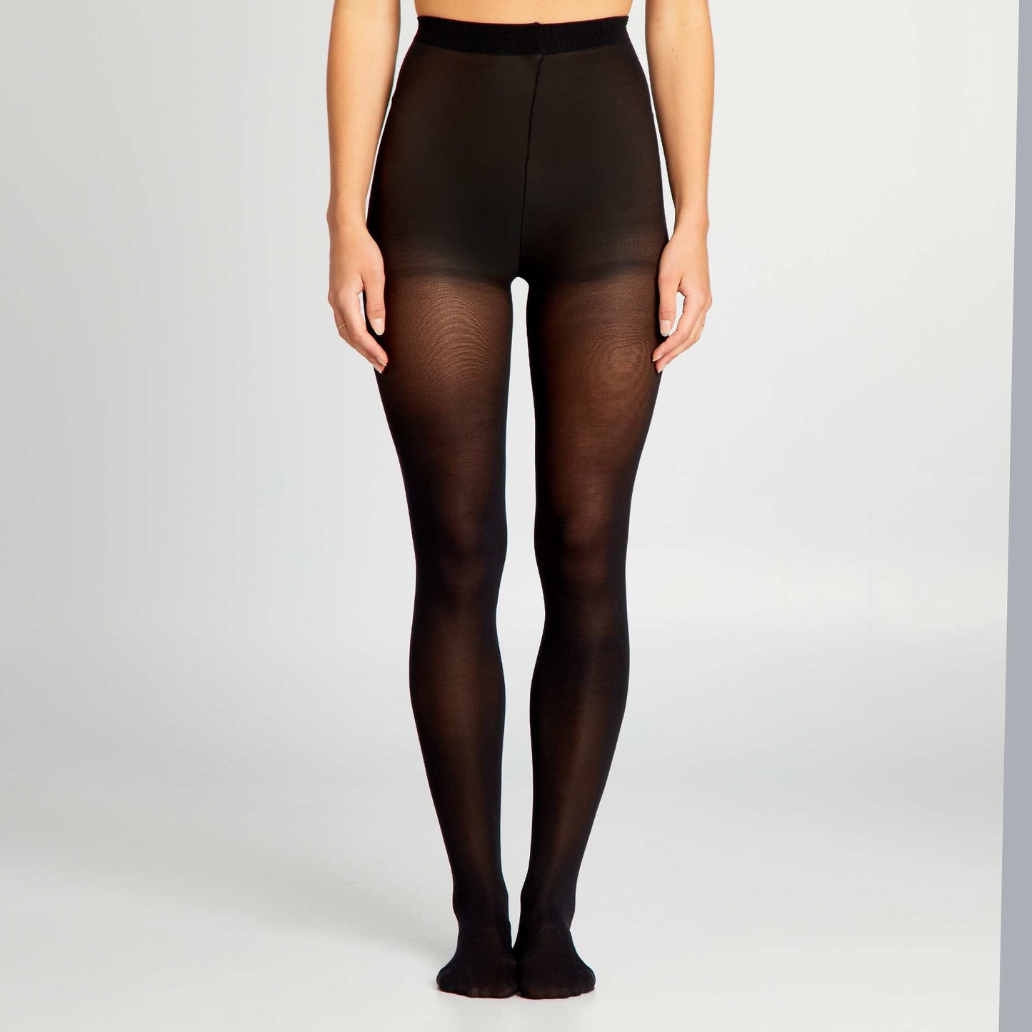 Lot de 2 paires de collants 40D NOIR