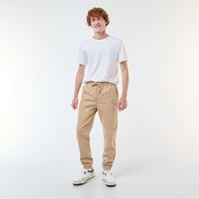 Pantalon esprit 'jogger' BEIGE