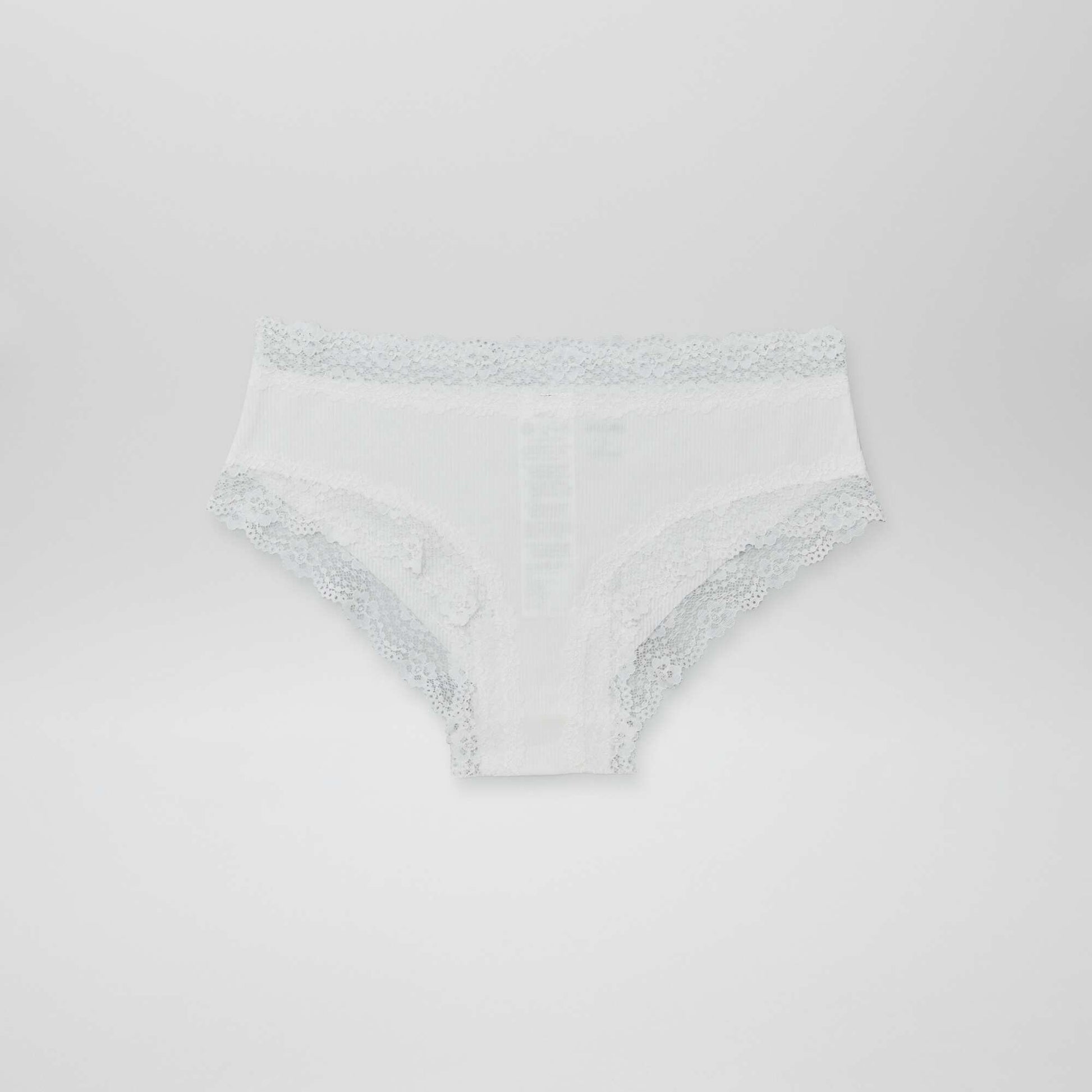 Lot de 3 shorties fines côtes GRIS