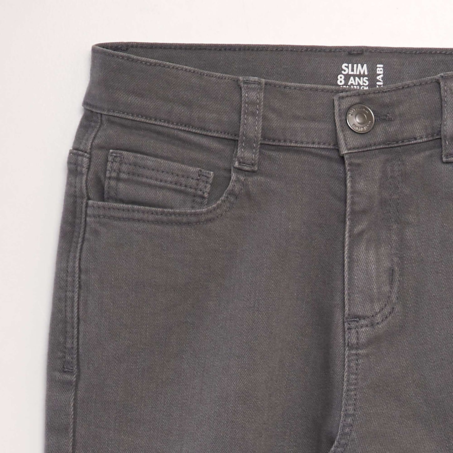 Jean slim à 5 poches GRIS