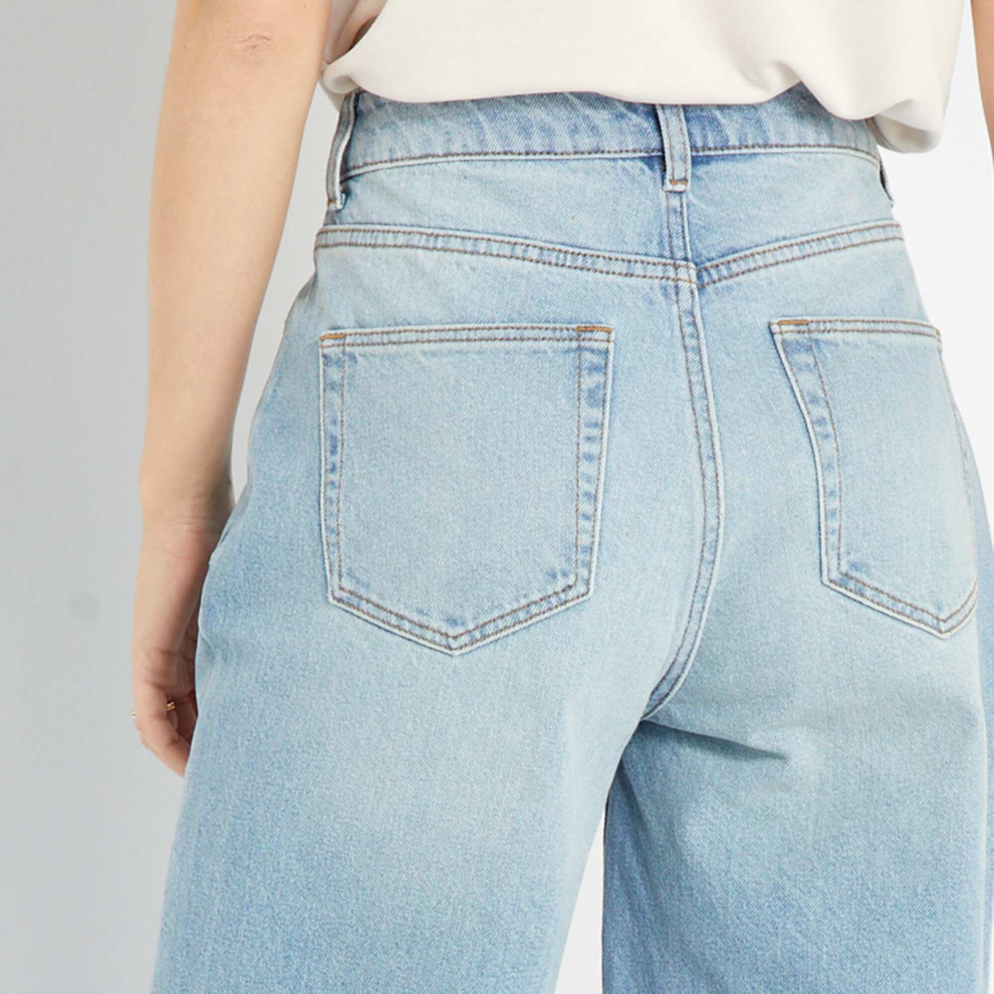 Jean wide leg - L30 TRIPLE STONE