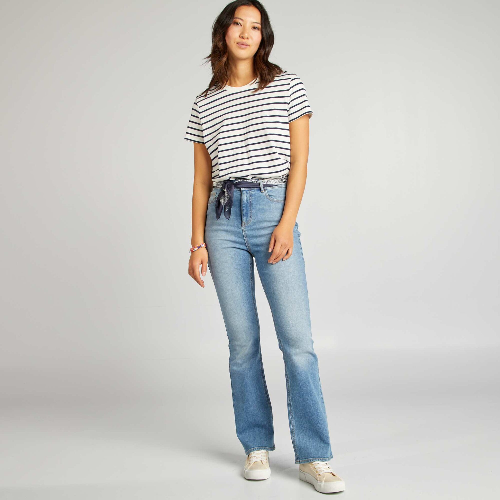 Jean flare/bootcut - L30 STONE