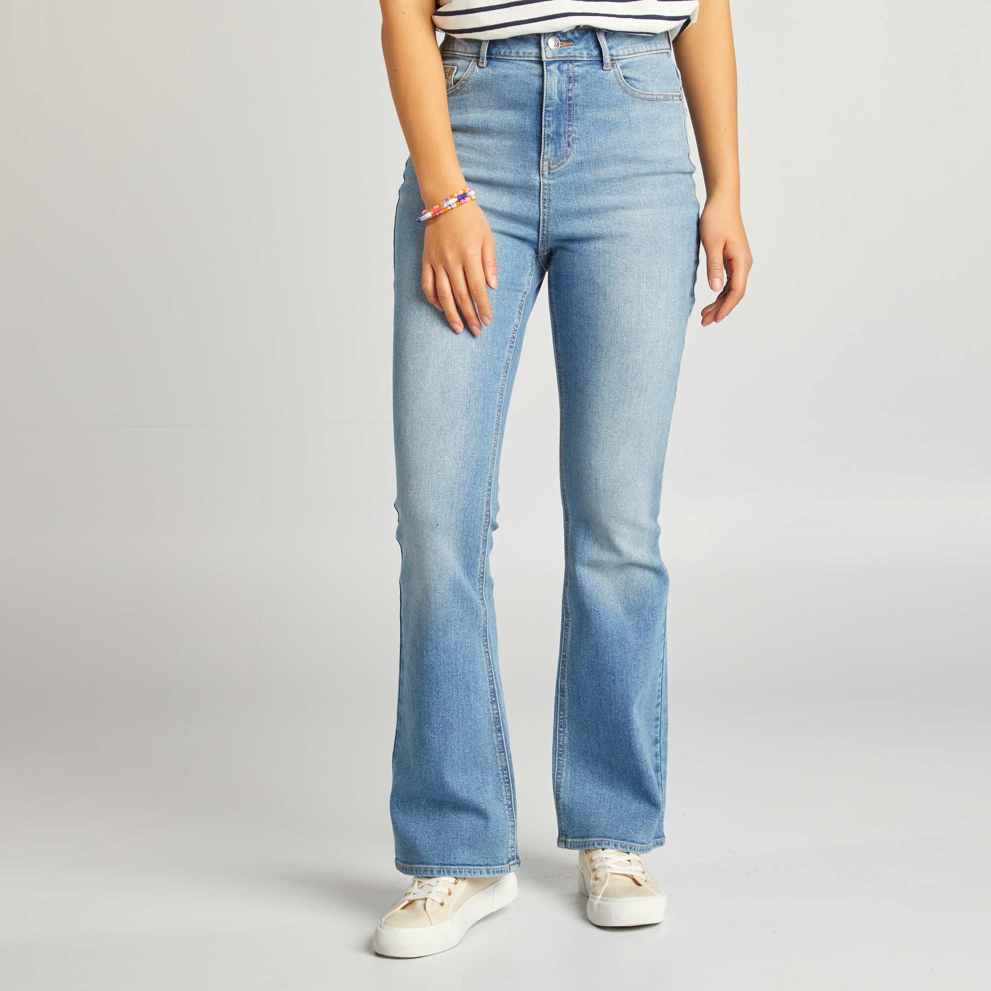 Jean flare/bootcut - L30 STONE