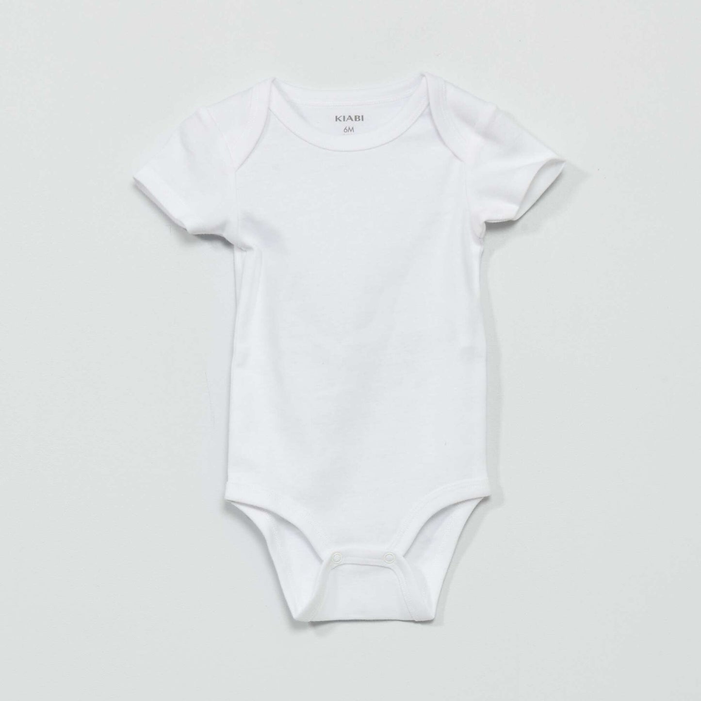 Lot de 3 bodies en jersey BLANC