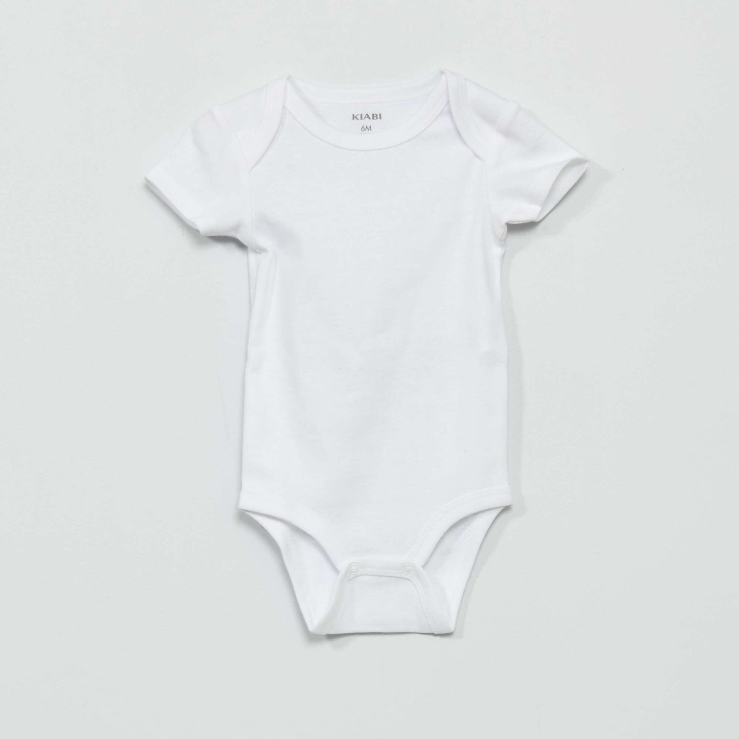 Lot de 3 bodies en jersey BLANC