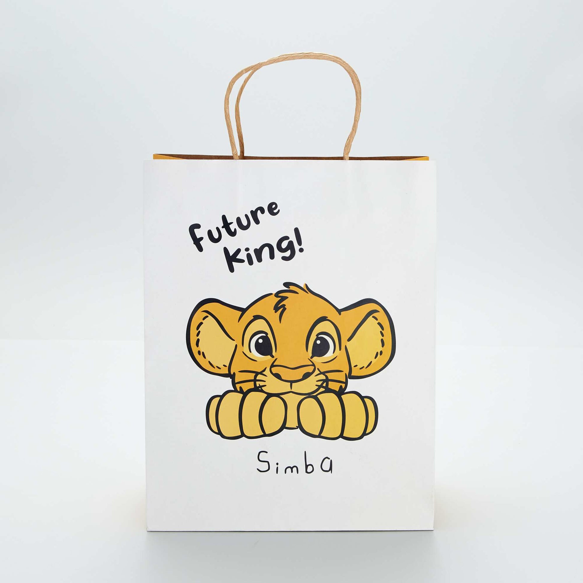 Sac cadeau 'Simba' de 'Dinsey' JAUNE/BEIGE